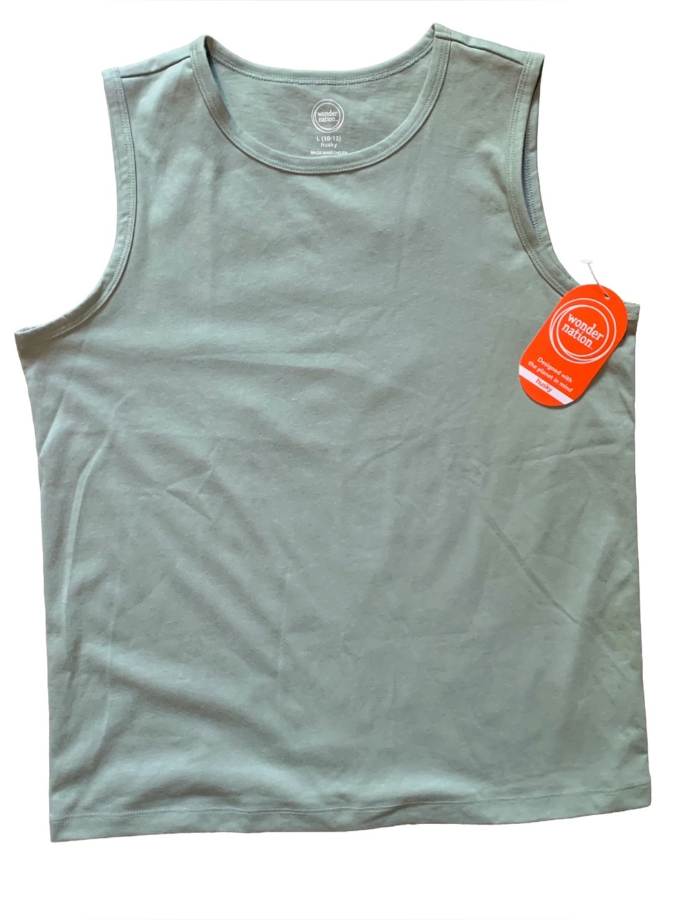 Women's Green Sleeveless Top
